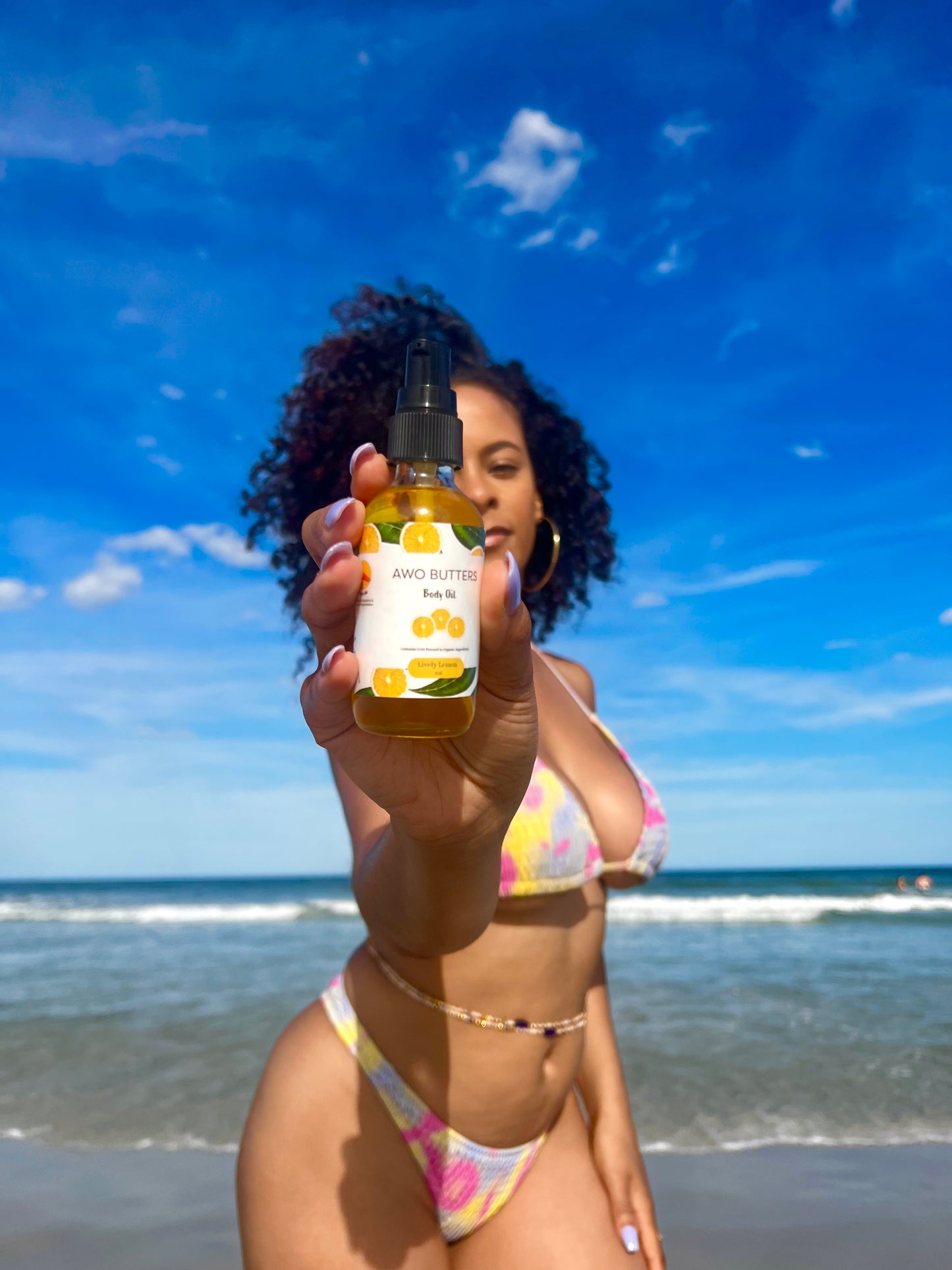 Lively Lemon Body Oil