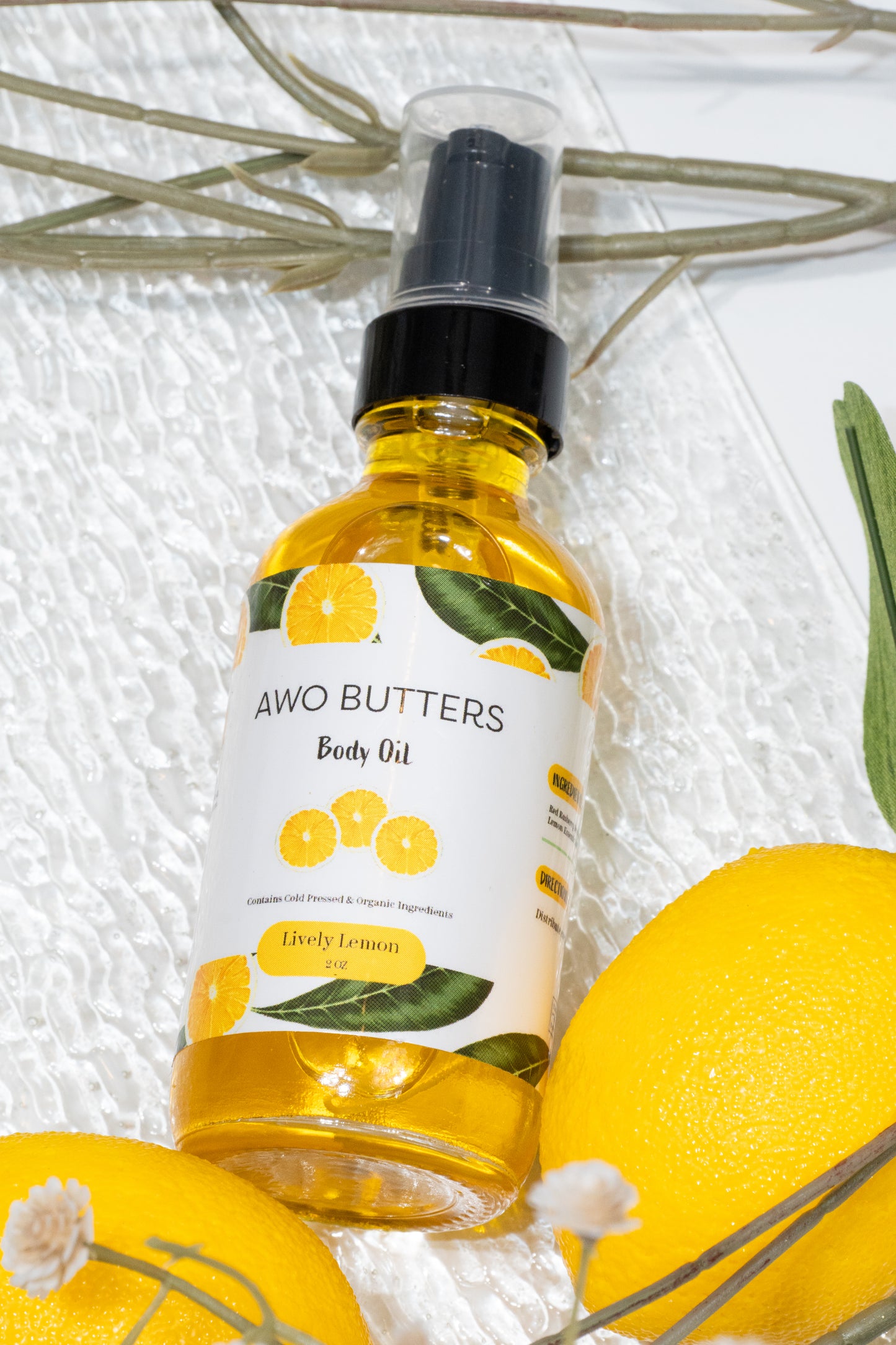 Lively Lemon Body Oil