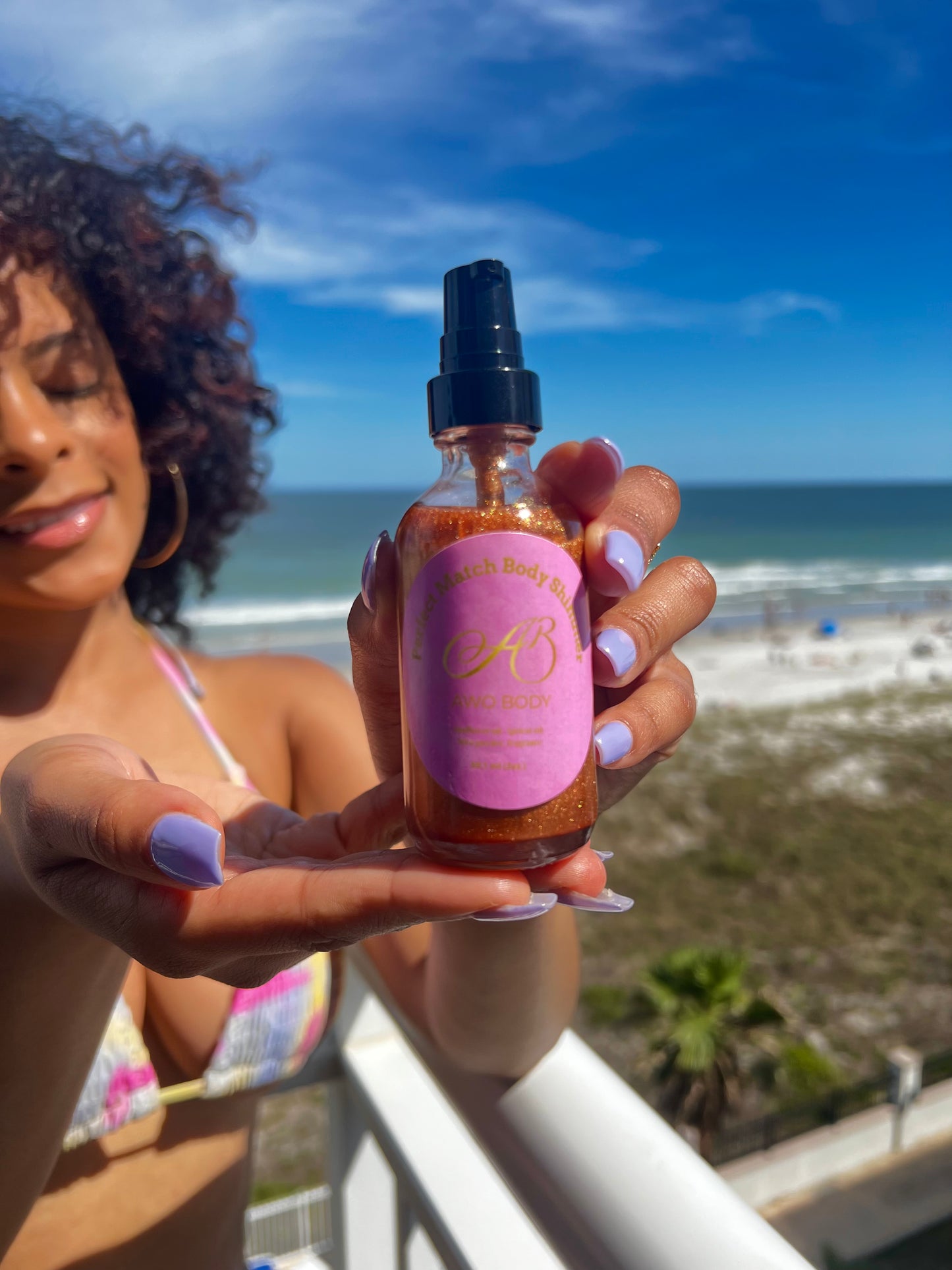 Perfect Match Shimmer body oil