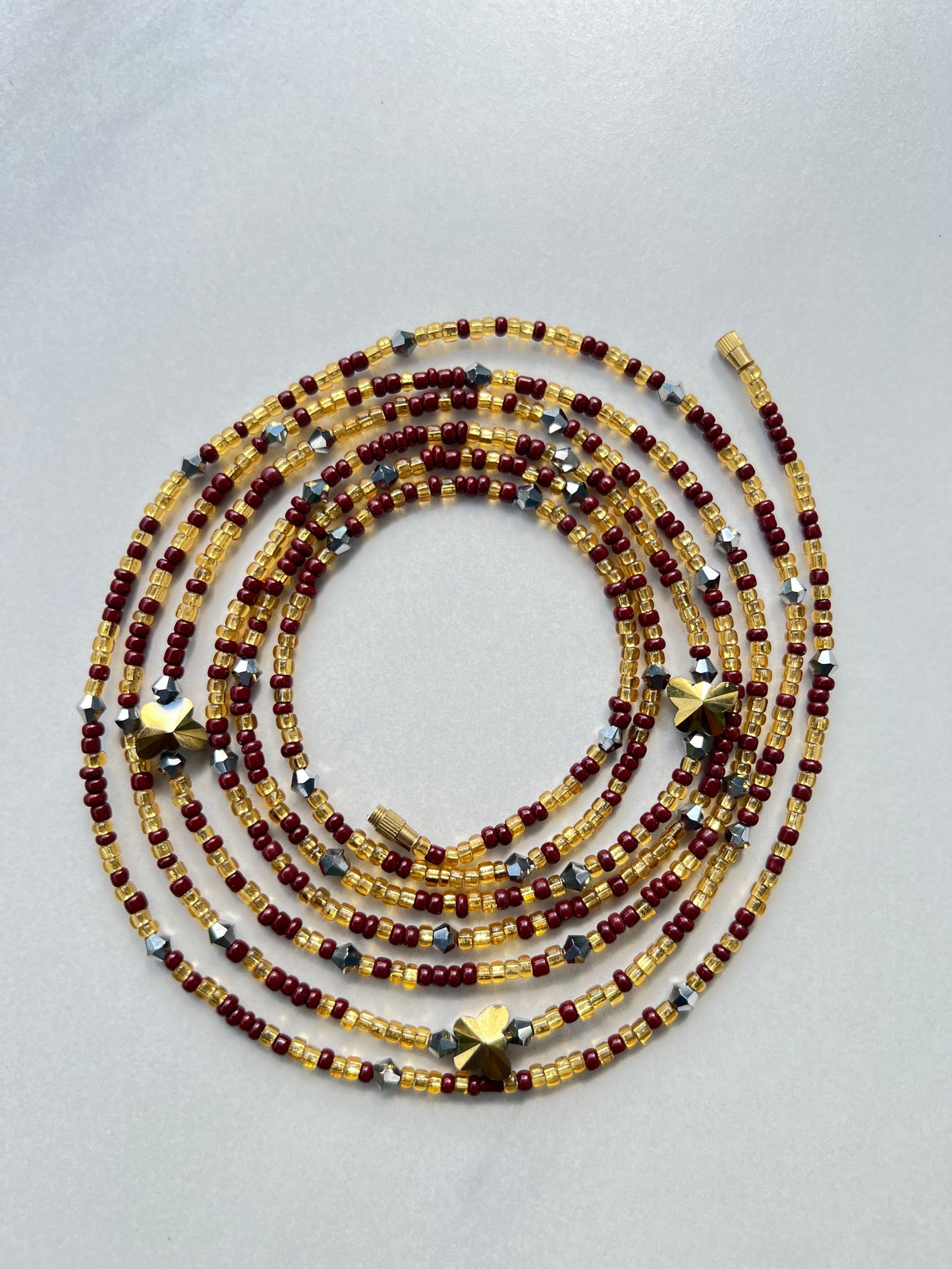 Cocoa Clasp Waist Beads