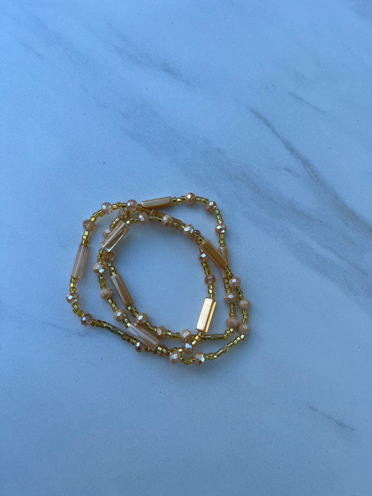 Golden Lover Girl Anklet
