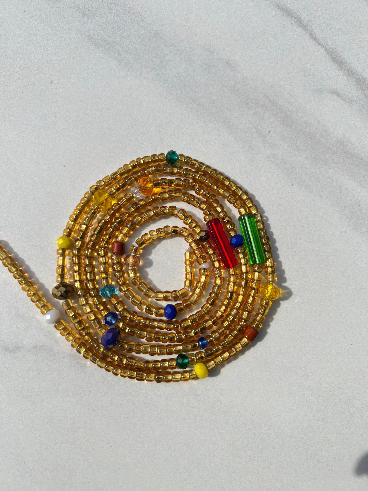 Ghana Gold Waist Beads