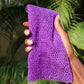 Purple African Exfoliating Wash Net