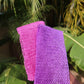 Purple African Exfoliating Wash Net