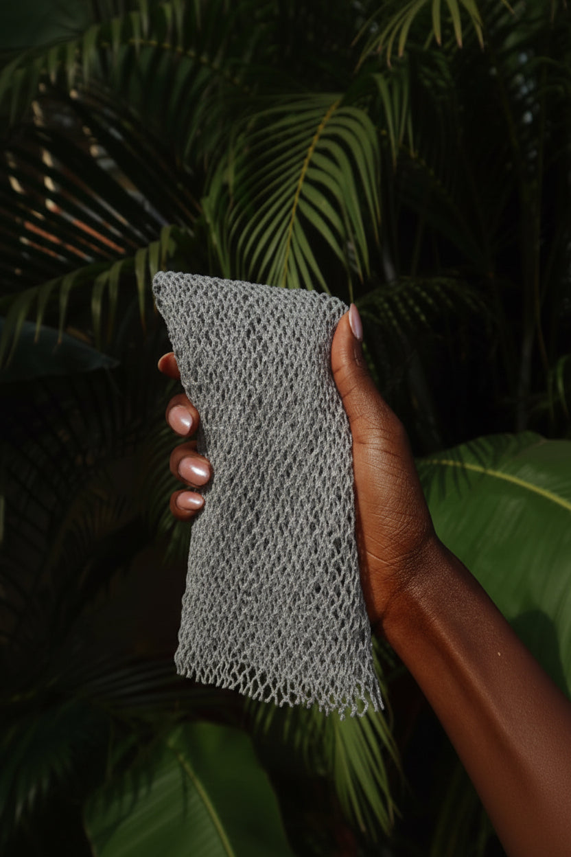 Pink African Exfoliating Wash Net