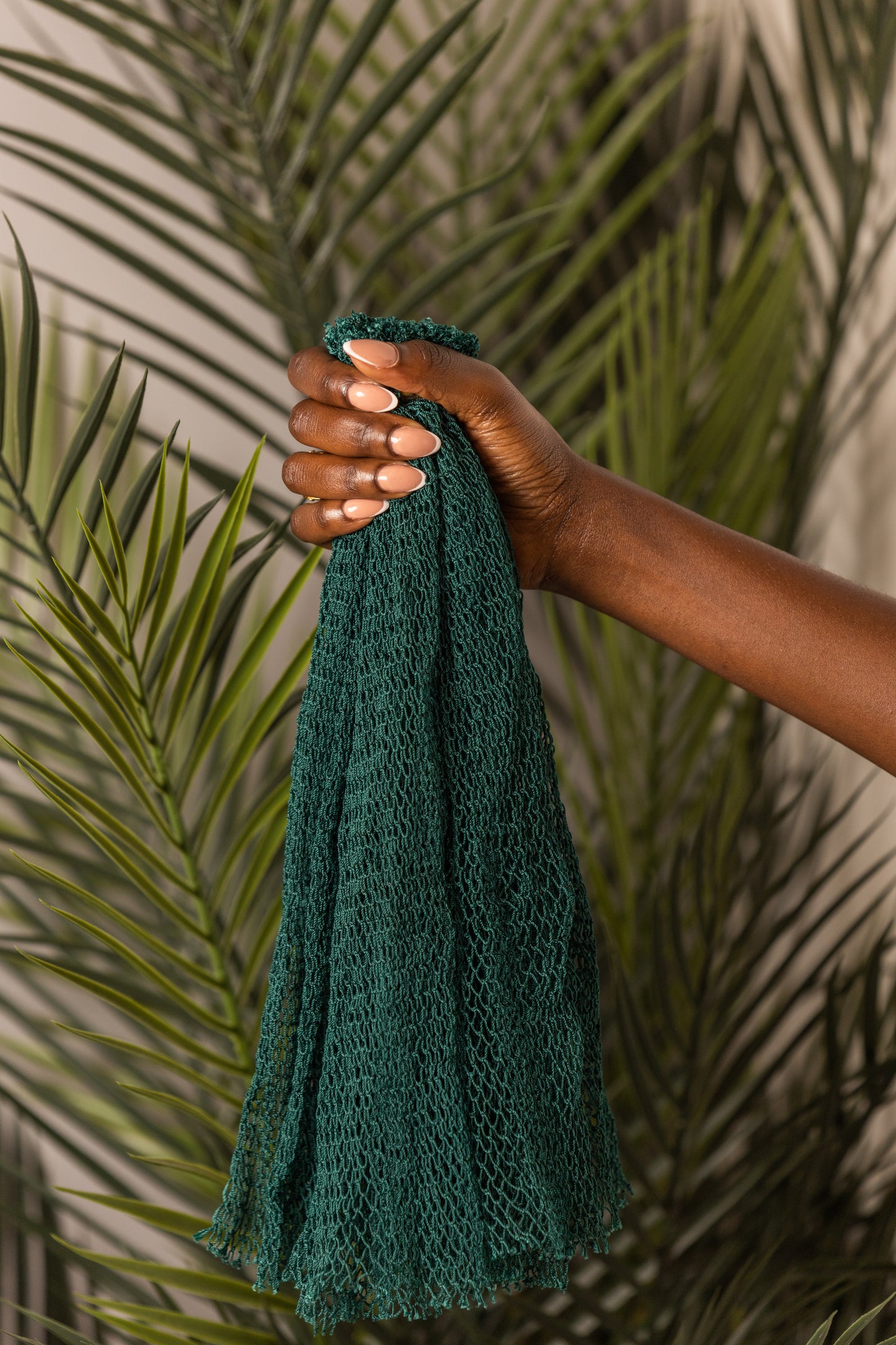Green African Exfoliating Wash Net