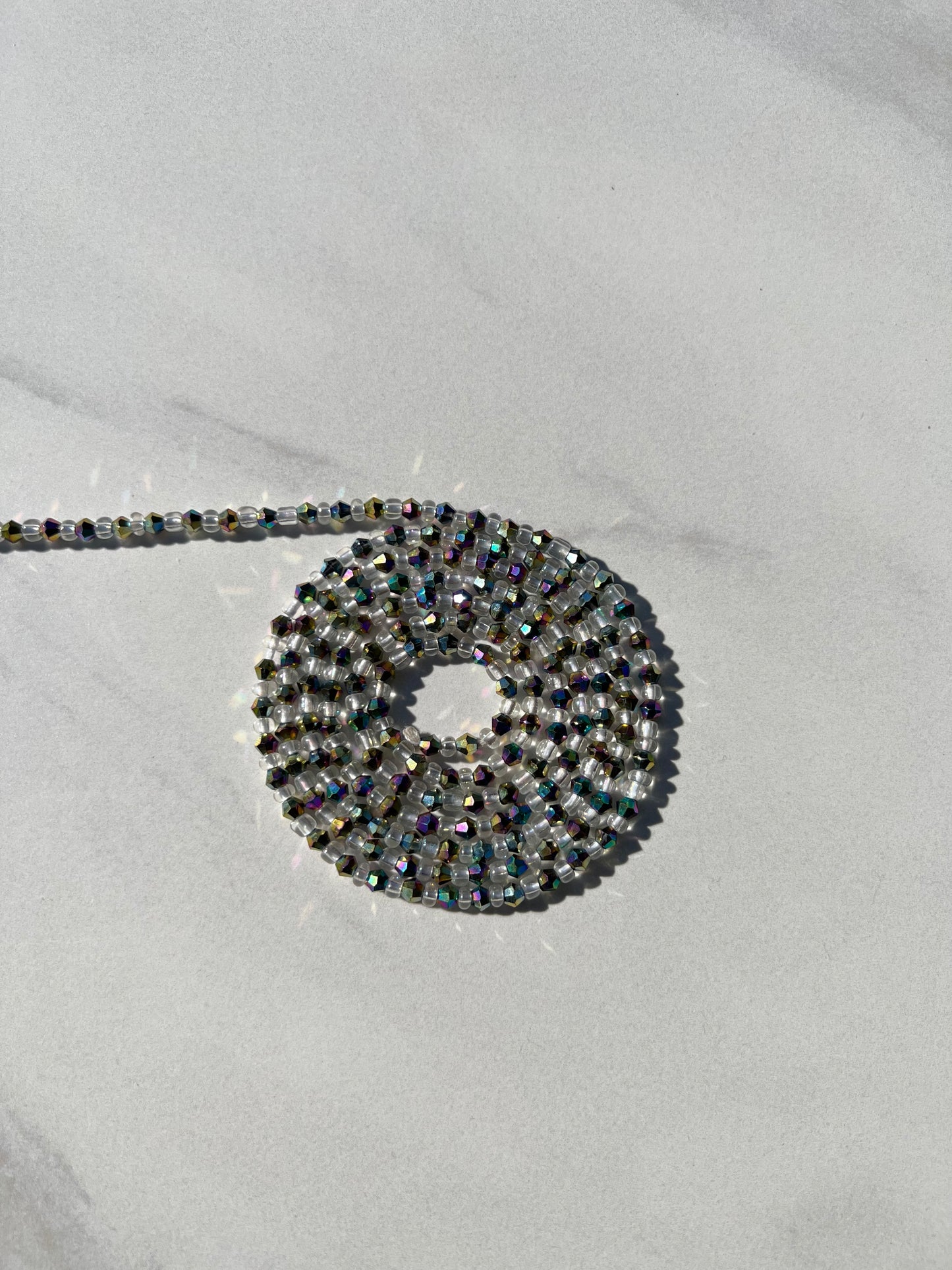 Iridescent Waist Beads